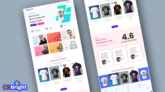 Bright Store website mockup